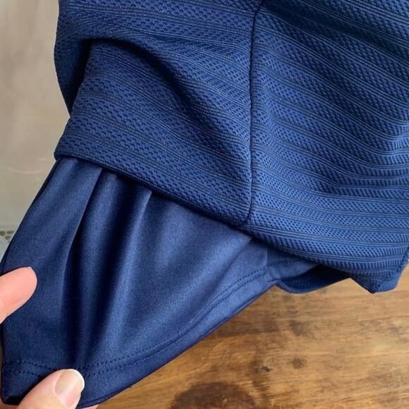 Va Va Voom Navy Blue Studded Dress Size Small Formal Party Cocktail Dress - Picture 6 of 10